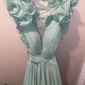 Elegant Mint Green Dress